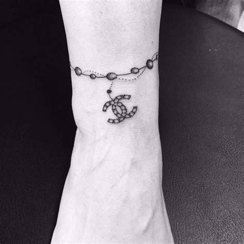 chanel tattoo ideas|chanel bracelet tattoo.